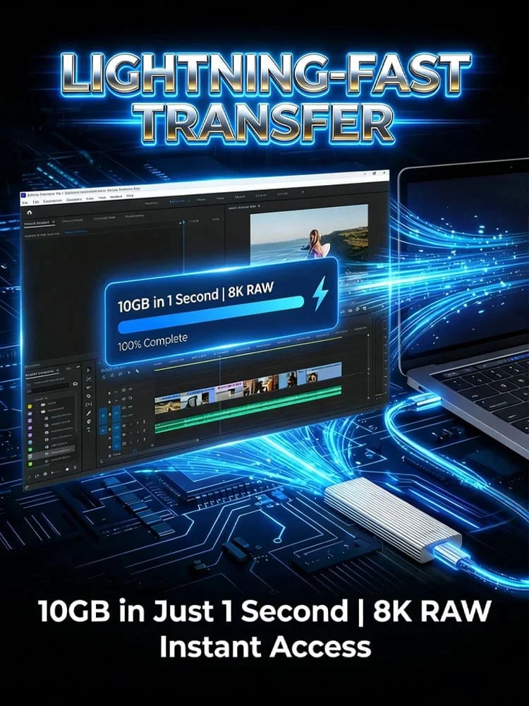 ⚡50K+ SOLD! Almost Gone-16TB Large-Capacity Type-C Portable Mini SSD