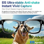 😎Next-Gen AI Smart Glasses – 8MP Camera, 160+ Languages & Hands-Free Video