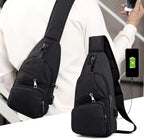 🔥Men's Waterproof Oxford Sling Chest Bag for Travel & Daily Use