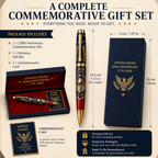 🇺🇸 America 250th Anniversary Commemorative Pen Gift Set | 1776–2026 Patriotic Keepsake