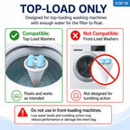 Floating Lint & Hair Catcher