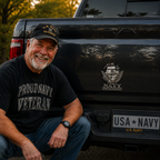 U.S. Navy Special Edition Metal Vehicle Badge