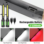 2400LM Rechargeable LED Work Light Bar