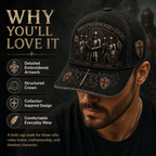 ⚡ Bound By Honor Forged In Steel – Knights Templar Cap