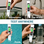VARIFY 4-in-1 TDS Meter Digital Water Tester for Drinking Water Accurate 0-9990 PPM EC & Temp Readings Ideal for RO Systems Aquariums Pools Portable & Travel-Friendly Halloween Sales