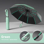 ☔Portable Automatic Folding Umbrella-Windproof Waterproof with Loop Buckle