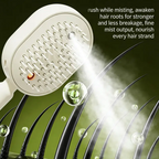 ✨ Electric Spray Comb – Nano Mist, Anti-Static, Scalp Massage