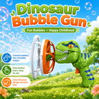 🦖Dinosaur Bubble Gun – Fun Bubbles, Happy Childhood