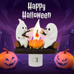 Early Halloween Specials 49% OFF🔥Ghosts Roasting Campfire Flickering Night Light