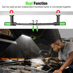 🎁 Father's Day Gift – Linkax 2400LM Work Light Bar, Rechargeable, Magnetic + Hooks
