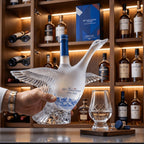 🎁Father's Day Hot Selling🪿GY Goose 30th Anniversary 3D Sculpted Vodka Bottle