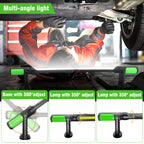 🎁 Father's Day Gift – Linkax 2400LM Work Light Bar, Rechargeable, Magnetic + Hooks