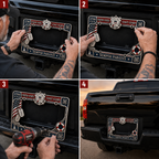 🔥 Last Day 49% OFF - U.S. Coast Guard “Semper Paratus” License Plate Frame ⚓