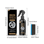 🔥 Rust Remover Spray 120ML – Fast & Effective for Auto & Metal 🚗