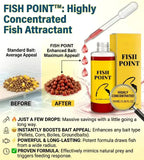 🌊 Premium Fish Lure Attractant Red Worm Formula Easy Fishing