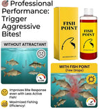 🌊 Premium Fish Lure Attractant Red Worm Formula Easy Fishing