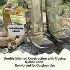 🐍 Snake-Resistant Leg Gaiters – Adjustable, Abrasion-Resistant for Hunting & Hiking