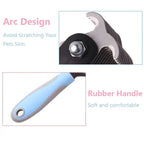 Pet Knotter Dog Grooming Hair Removal Pet Tools Hair Removal Comb Brush Double Sided Pet Supplies