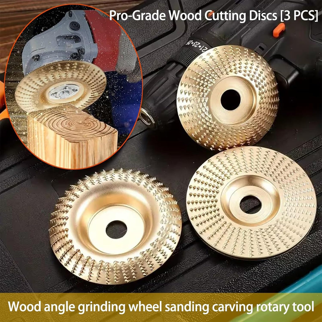 ✨Heavy-Duty Wood Carving DiscSet (3Pcs)