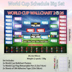 🗓️ ⚽ 2026 World Cup Poster Set – Don't Miss a Match!