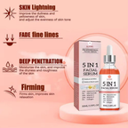 JAYSUING 5-in-1 Face Serum with Hyaluronic Acid & Vitamin C