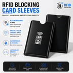 8 Counts RFID Blocking Sleeves Set