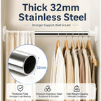 Drill-Free Adjustable Rod