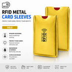 8 Counts RFID Blocking Sleeves Set