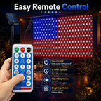 🔥Last Day: 49% OFF-Solar American Flag Net Lights