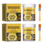 ✨Premium Weather Resistant Water-Based Gold Paint💛🎨Brilliant Metallic Shine That Lasts