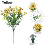 💐 UV-Resistant Colorful Artificial Flowers – 49% OFF Today Only 🌸