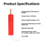 Micro Handheld Drill Bits, 0.7-1.2mm Crystal Epoxy For Resin Jewelry Making Mini Electric Drill Set DIY ABS