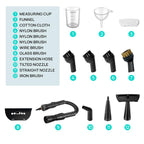 Pressurized Handheld Multi-Surface Natural Steam Cleaner with 12 pcs Accessories