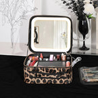 💄Portable LED Makeup Mirror – 3 Color Light Settings