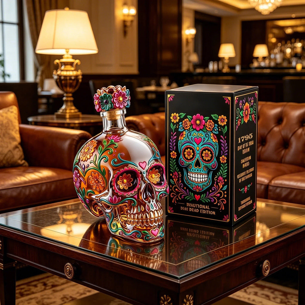 🔥HOT SALE-Day of the Dead Limited Edition Tequila Bottle