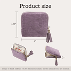 💖 Portable Jewelry Organizer | Zipper Pocket Travel Jewelry Storage Case 💎