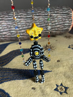 Custom Star Marionette – Handmade Ceramic Movable Puppet Art
