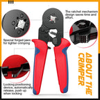 🔥 Hot sale 50% OFF🔥Multifunctional Cold Pressing Electrician Crimping Pliers Set