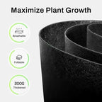 🌱 5-Pack 5 Gallon Grow Bags – Heavy Duty Aeration Fabric Pots with Handles for Vegetables, Flowers & Fruits