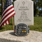 Vietnam Veteran Tribute Commemorative Ring(🔥Buy 2 FREE SHIPPING) - One Size Fits All (Adjustable)