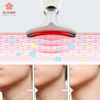 EMS Thermal Neck Lifting And Tighten Massager Electric Microcurrent Wrinkle Remover