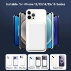 5000mAh Magnetic Power Bank for Phone 12-17 Series with MagSafe