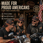 🕊️America 250 Cycling Pirate Hat / Biker Headwrap
