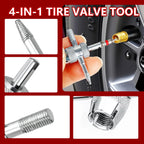 🔥Last Day 49% OFF - 🚗🛠️🔥SnapFixMate Tire Valve Tool Kit -⚡Fix Leaky Valves in 15 Seconds