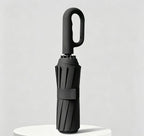 💧Automatic Folding Umbrella,Portable Rain Umbrella with Loop Buckle, Windproof & Waterproof Umbrella for Men & Women