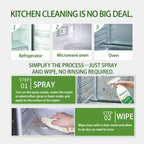 Fly Cleanse Multi-Purpose Kitchen Grease Cleaner Powerful cleaner for stoves, ovens, microwaves, and Griddles