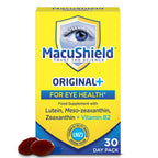 MacuShield Original Plus Capsules - 90-Day Pack, Eye Health Supplement* with Lutein Zeaxanthin and Meso-Zeaxanthin + Vitamin B2 (Riboflavin) which Helps Maintain Normal Vision