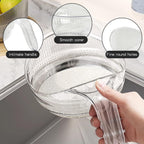 Multipurpose Rice Strainer Bowl – Easy Drain Kitchen Washing Bowl for Rice, Fruits & Vegetables