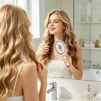 💆‍♀️3-in-1 Steam Massage Hair Brush -Smooth Hair • Reduce Frizz • Scalp Relaxation