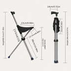 Folding Portable Cane Chair: The Best Gift for Seniors